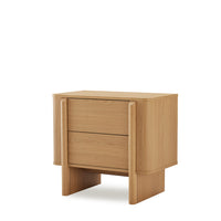 Mesita de noche SIDNEY de 60 cm con 2 cajones