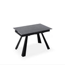 Mesa JUDY de 140 cm, en gris, vista en perspectiva