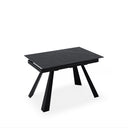Mesa JUDY de 160 cm, en negro, vista en perspectiva