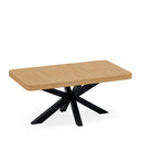 Mesa GLADYS de 140 cm, vista en perspectiva