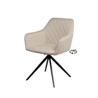 Silla AMALIA Giratoria 180º con Brazos