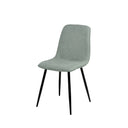 Silla MARLEEN, en menta, vista en perspectiva