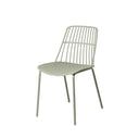 Silla NERINA, en menta, vista en perspectiva