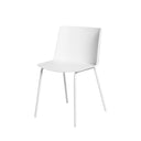 Silla CADY, en blanco, vista en perspectiva