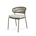Silla PALMIRA de exterior en cuerda