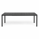 Mesa Rio ALU 210 extensible, en antracita – Nardi