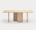 Mesa de comedor ARQ de 200 cm para 8 a 10 personas, en natural claro – Teulat