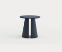 Mesa auxiliar redonda CEP de 50 cm, en azul – Teulat