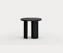 Mesa auxiliar NORI de 60 × 55 cm, en negro – Teulat