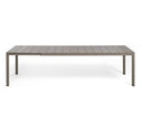Mesa Rio ALU 210 extensible, en tortora – Nardi