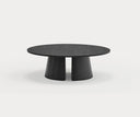 Mesa de centro redonda CEP de 110 cm, en negro – Teulat