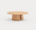 Mesa de centro redonda CEP de 110 cm, en roble – Teulat