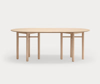 Mesa de comedor ovalada JUNCO de 200 cm para 8 personas – Teulat