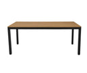 Mesa de exterior CINTHIA en polimadera y aluminio