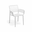 Silla Doga Armchair, en blanco – Nardi