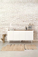 Aparador ARISTA de 165 cm con 4 puertas y 3 cajones, en blanco – Teulat
