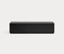 Mueble TV DORIC de 182 cm con 4 puertas y 2 cajones, en negro – Teulat