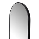 Espejo COIMBRA de aluminio negro