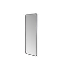 Espejo BREMEN rectangular de aluminio negro