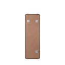 Espejo BREMEN rectangular de aluminio negro