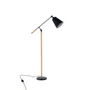 Lámpara de pie ALOIA en metal negro