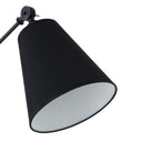 Lámpara de pie ALOIA en metal negro