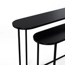Set de 2 consolas AIZA con patas de hierro