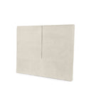 Cabecero tapizado BAYAMO con costura vertical central en beige