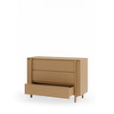 Cómoda PACIFIC de 120 cm con el cajón inferior abierto