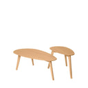 Set de mesas de centro CONRAD en roble
