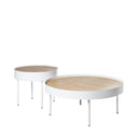 Mesa de centro elevable ANDREW en roble