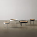 Mesa de centro elevable ANDREW en roble