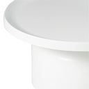 Mesa de centro JIM en metal blanco