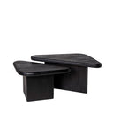 Set de mesas de centro RISHI en madera de mango