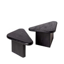 Set de mesas de centro RISHI en madera de mango