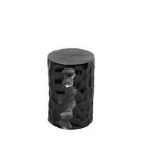 Mesa auxiliar redonda DURASH de Ø 30 cm en aluminio