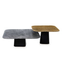 Mesa de centro SANJAY en aluminio dorado