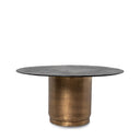 Mesa de centro DURAI en aluminio y cobre