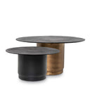 Mesa de centro DURAI en aluminio y cobre