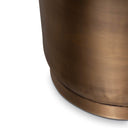 Mesa de centro DURAI en aluminio y cobre