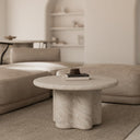 Mesa de centro LUIGI efecto travertino