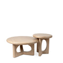 Mesa de centro ARNAUD de diseño geométrico