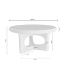 Mesa de centro ARNAUD de diseño geométrico