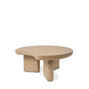 Mesa de centro JEROME orgánica en roble