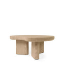 Mesa de centro JEROME orgánica en roble