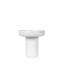 Mesa de centro RODNEY redonda en blanco