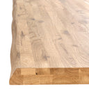 Mesa GRACE de 140 cm, en beige, muestra del acabado