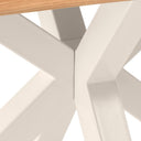 Mesa GRACE de 200 cm, en beige, vista frontal