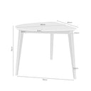 Croquis de medidas — Mesa MORGAN