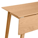 Mesa TORI, en roble, vista trasera